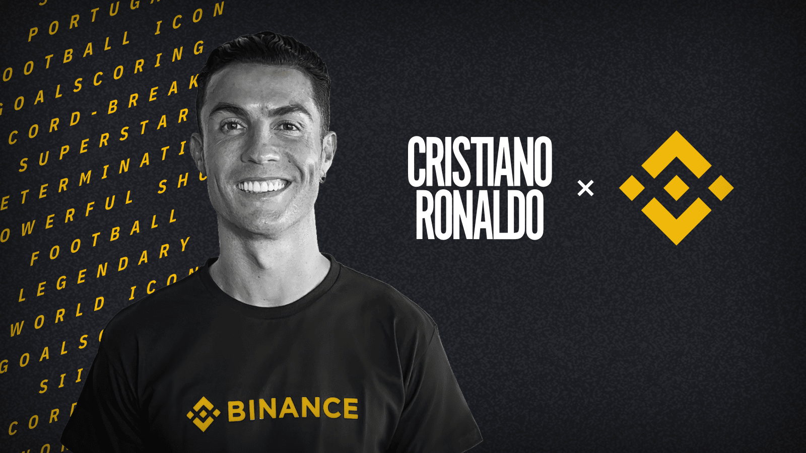 Binance Signs Cristiano Ronaldo for Exclusive Partnership