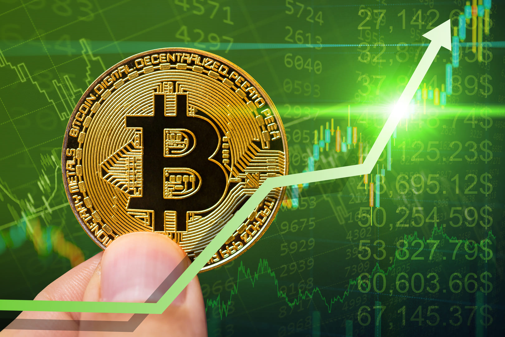 Bitcoin Stays in the Green as Crypto Market Volume Surge