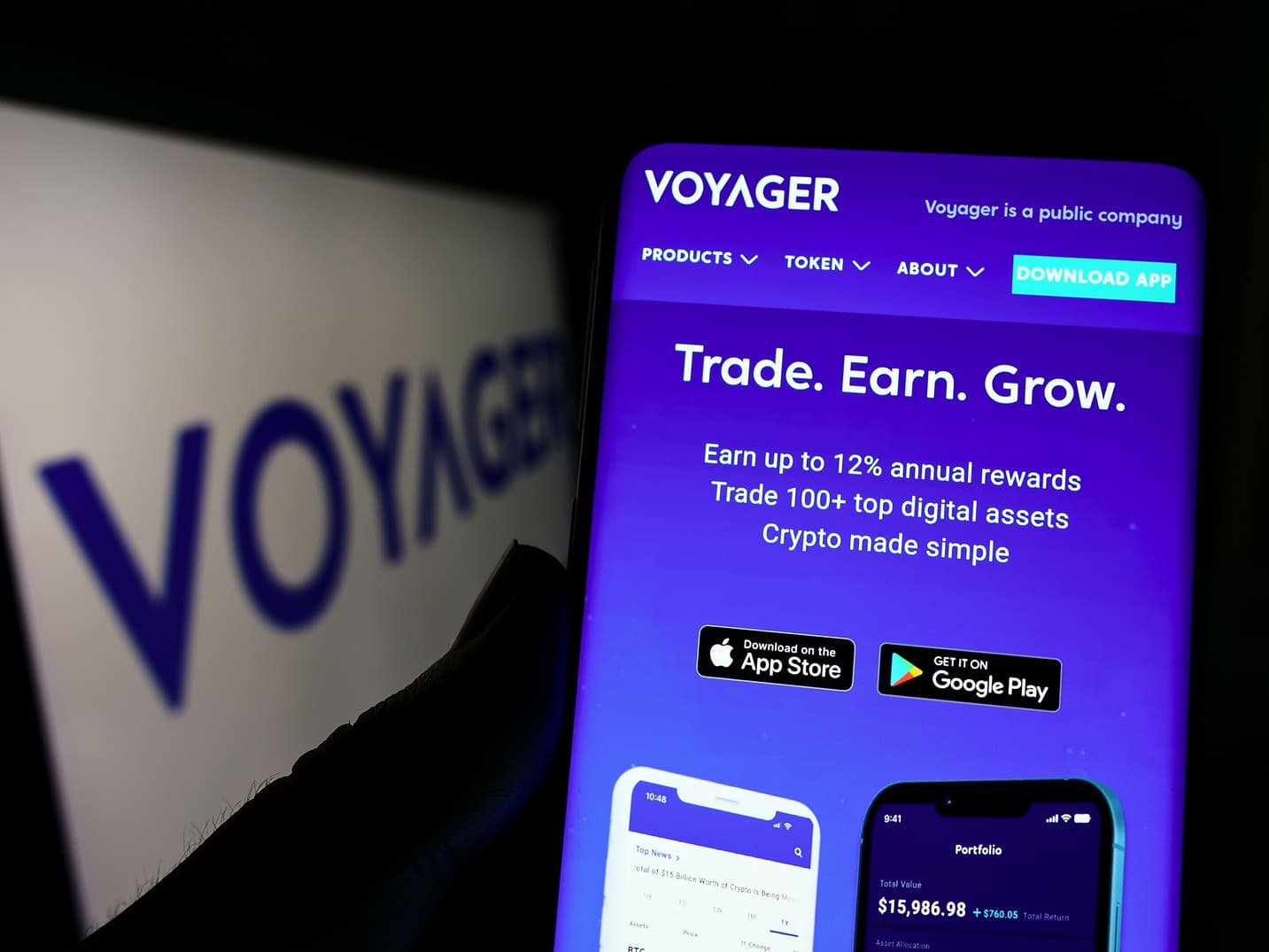 Voyager sinks alongside Three Arrows Capital