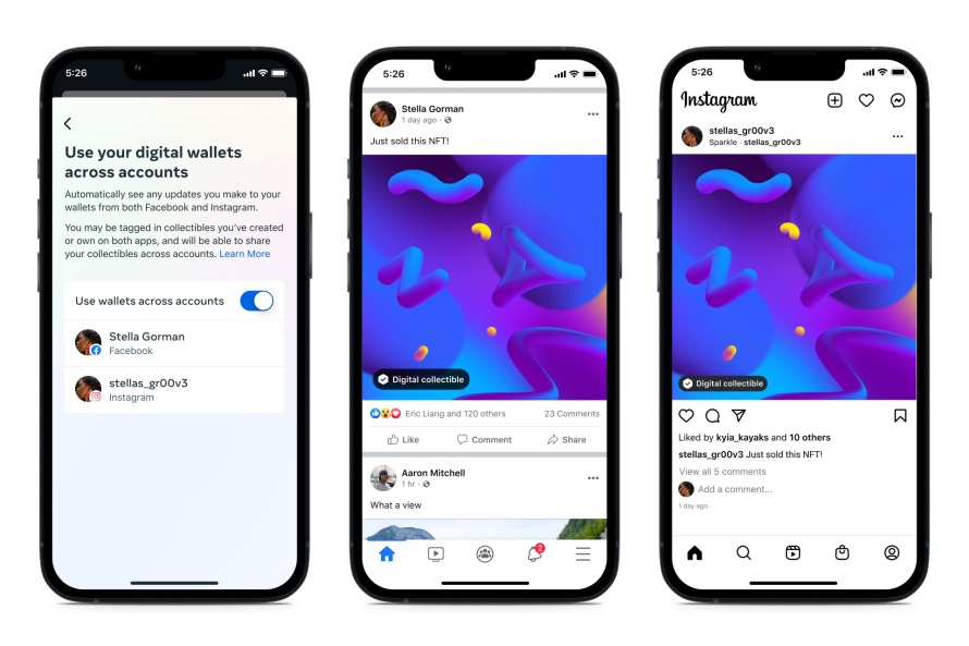 Meta is now testing NFTs on Instagram